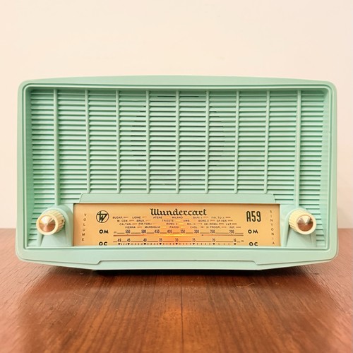 Radio vintage wundercart a59 - radio,