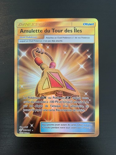 Carte pokémon amulette - carte,