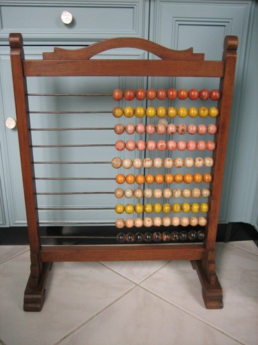 Grand boulier compteur ancien - boulier,