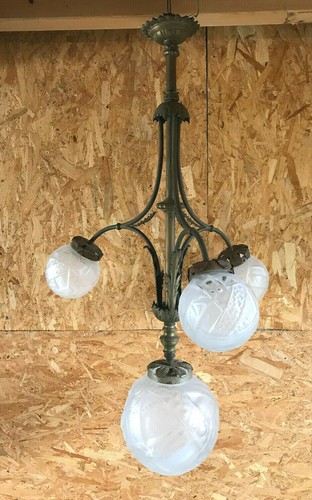 Ancien magnifique lustre - , en