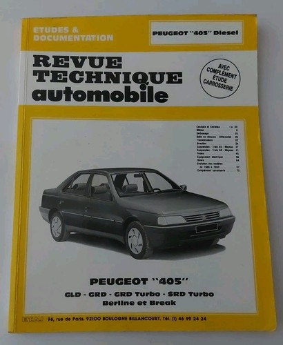 Revue technique automobile - revue,