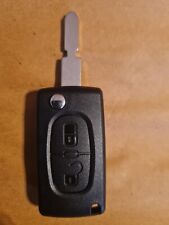 CLE PLIP pour PEUGEOT 2 boutons 205 305 405 406 modèle CE0536 COQUE TELECOMMANDE