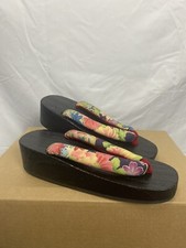 Tong Kimono Geta Japan En Bois De Paulownia 35/37 Pour Pieds Très Fins De Geisha
