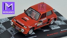 RENAULT 5 TURBO #3 RALLYE LYON CHARBONNIERES 1981 IXO ALTAYA 1/43ème