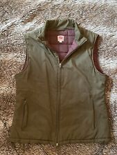 doudoune veste sans manche Kaki en coton léger pour Femme Dorotennis