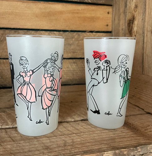 Duo verres vintage cabu - duo,