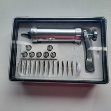 Ibili 792300 Pâtisserie Pistolet Pour Biscuits,Churros,Aluminium Churrera - / M