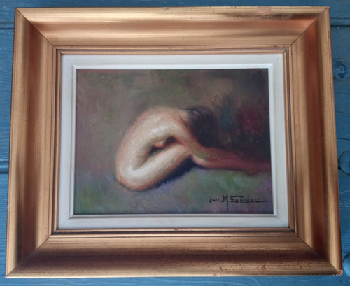 Tableau ancien huile portrait - ancien,