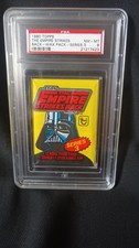 1980 topps star wars the Empire Strikes Back Wax boosters packs PSA 8 [cletius]