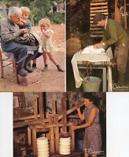 *30944 lot de 3 cartes Vieux Métiers