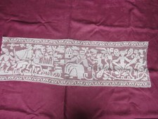 Large bande rideau filet