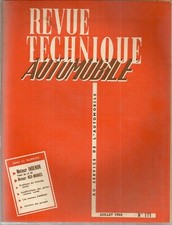 REVUE TECHNIQUE AUTOMOBILE 171