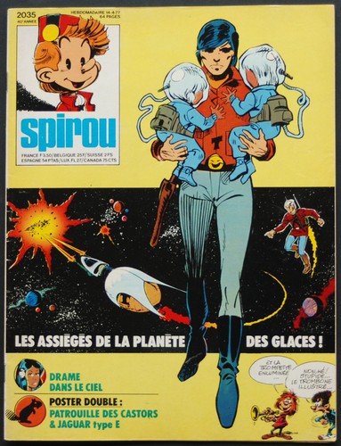 Spirou 2035 1977 poster - de,