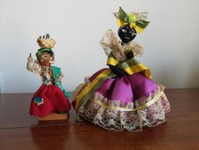 Poupée folklorique régionale Guyane lot doll vintage