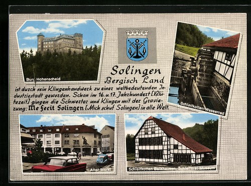 Carte postale solingen - carte,