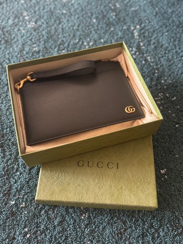 Pochette gucci cuir homme - cuir,
