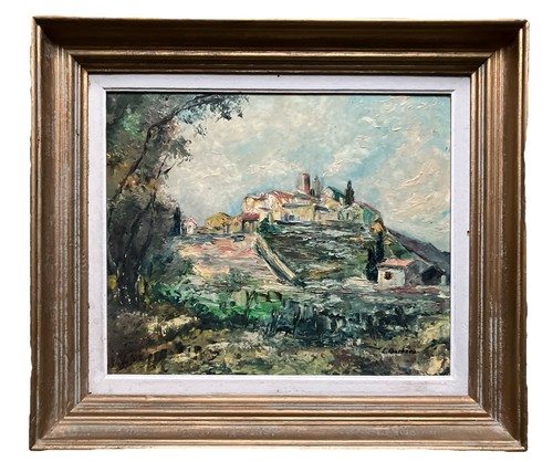 Tableau huile sur - tableau,