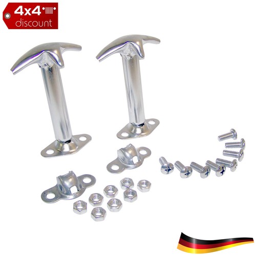 Kit attrape capot acier - kit, d'attrape-capot
