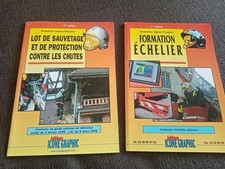 lot 2 livres-Formation sapeurs-pompiers-manuel echelier/sauvetage protection