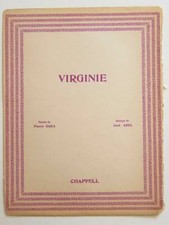 Partition vintage sheet music