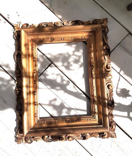 Ancien cadre bois - , 19