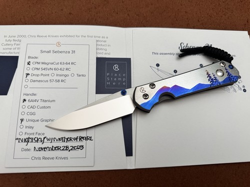 Chris reeve knives - reeve, ug