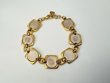 Bracelet emblème feuille - , de