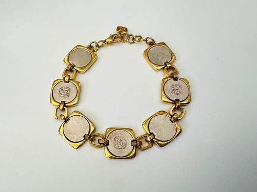 Bracelet emblème feuille - , de