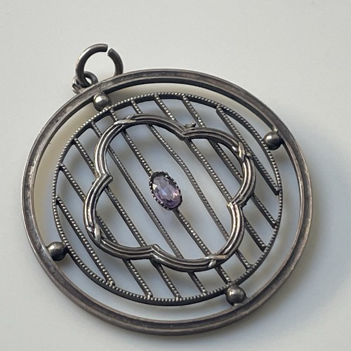 Ancien pendentif argent - ancien,