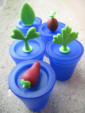 ALESSI HAPPY SPICES Lot 5 pots