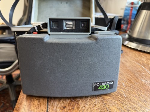 Polaroid 430 vintage gray - polaroid,