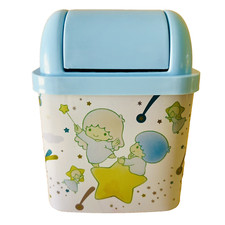 Mini corbeille vintage Little Twin Stars Sanrio stationery 1987 Made in Japan