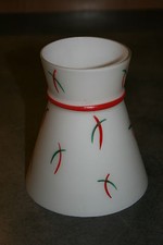 Tulipe de luminaire en opaline