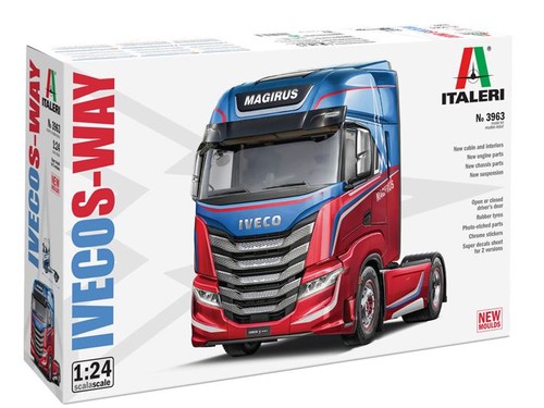 Italeri iveco way 4x2 rouge - italeri,,