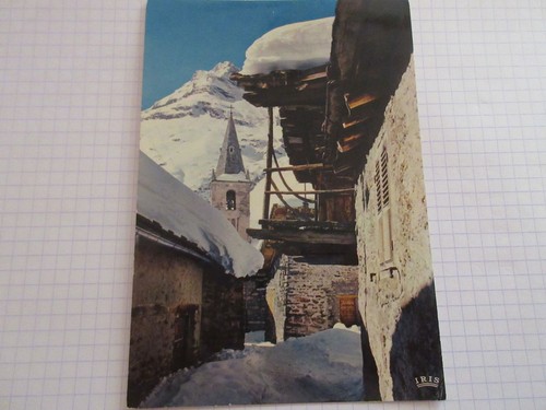 Carte postale hautes alpes - carte,