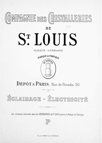 Cristal saint louis rare - de, louis,