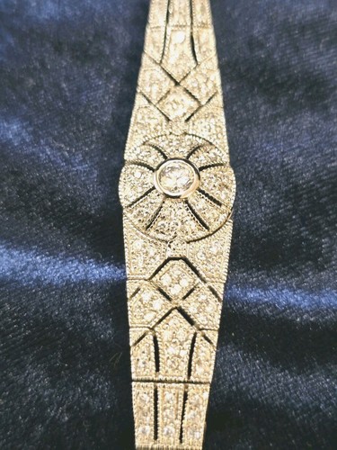 Art deco bracelet brilliant - art,