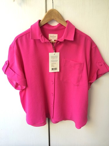 Sezane laurine chemise - laurine, rose
