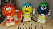 Lot de 3 Figurine M&M's Mc Donald's 2002 collector
