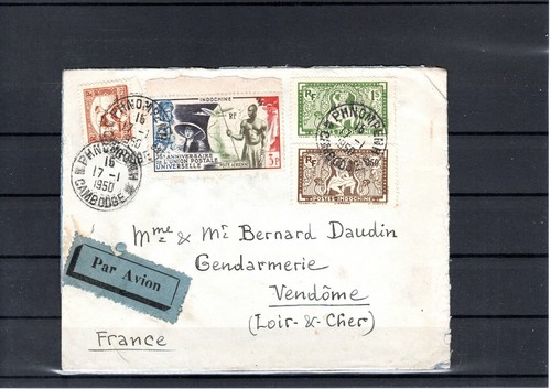 Lettre indochine france - lettre,