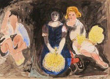 Tableau dessin aquarelle