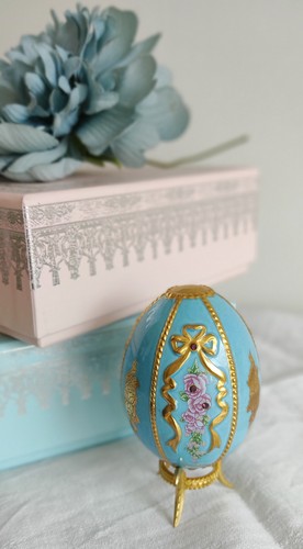 Oeuf fabergé franklin mint - oeuf,
