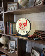 Enseigne lumineuse dodge ram - enseigne,