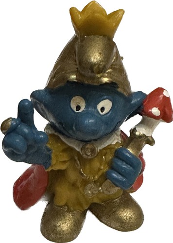 Figurine schtroumpf roi - roi,