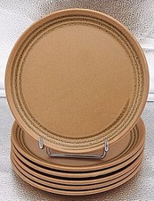 6 PETITES ASSIETTES VINTAGE EN GRES DE SARREGUEMINES MODELE SAVOIE D 19,5 cm