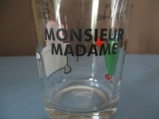 VERRE A  MOUTARDE " AMORA "