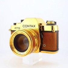 Contax RTS 35mm Appareil Photo Argentique SLR W / Carl Zeiss Planar T 50mm F/1.4