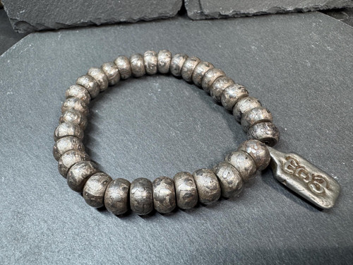 Tibetan iron meteorite mala - tibetan,