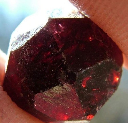 Pierre brute grenat rouge - grenat,