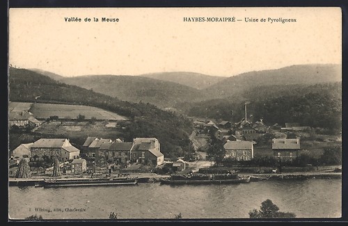 Cpa haybes moraipré usine de - cpa, haybes-moraipré,